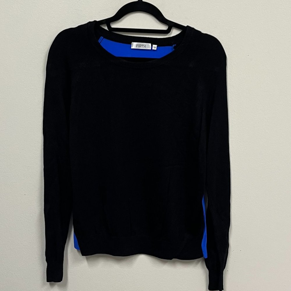 Firth Cashmere front and Silk back Sweater